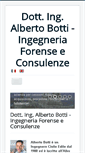 Mobile Screenshot of albertobotti.com